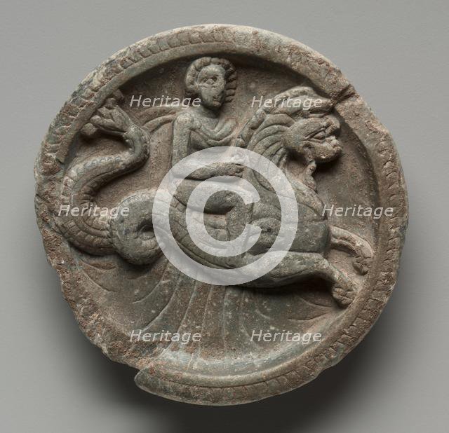 Patera with Man Riding Monster, 1-200. Creator: Unknown.