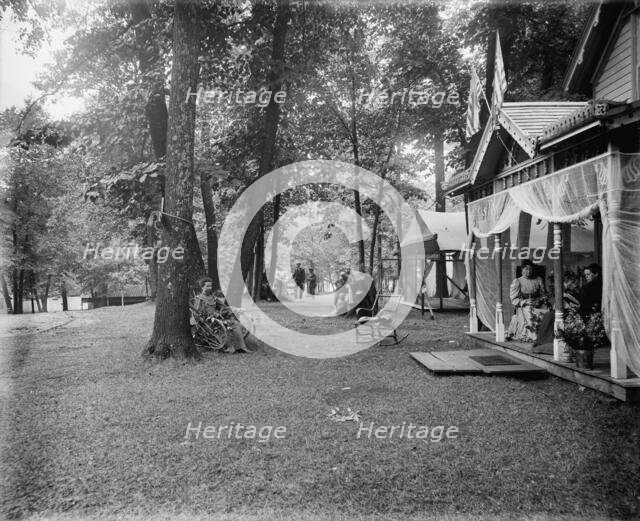 Cottages at Maplewood, between 1880 and 1899. Creator: Unknown.