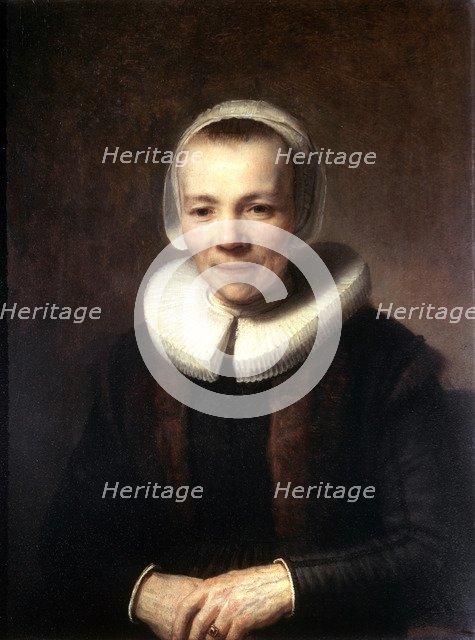 'Portrait of Baartje Martens-Doomer', c1640. Artist: Rembrandt Harmensz van Rijn    