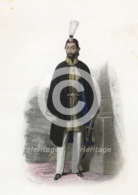 Abdülmecit, in Arabic Abd al-Majid (1823-1861). 31st Ottoman sultan, he succeeded his father Memm…
