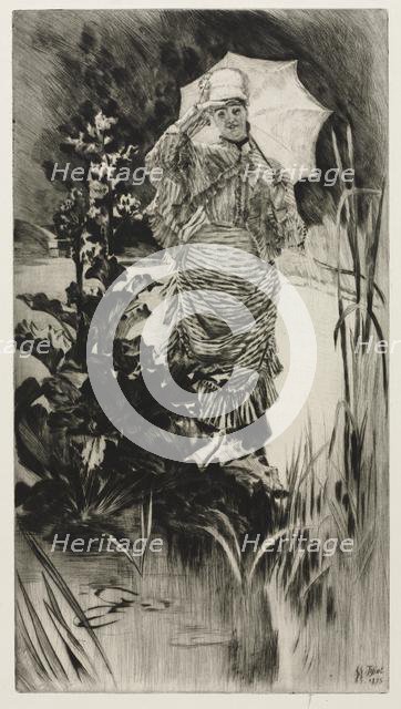 Spring Morning, 1875. Creator: James Tissot (French, 1836-1902).