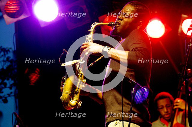 Soweto Kinch, Imperial Wharf Jazz Festival, London, 2011. Artist: Brian O'Connor