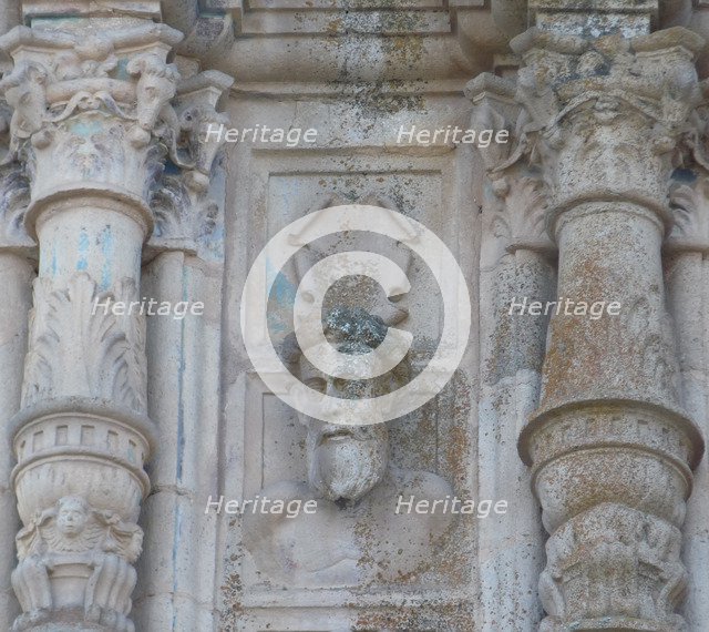 Bust of Francisco Pizarro. Artist: Anonymous  
