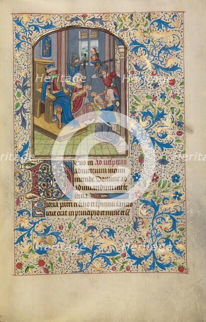 The Massacre of the Innocents; Arenberg Hours, early 1460s. Creator: Willem Vrelant.