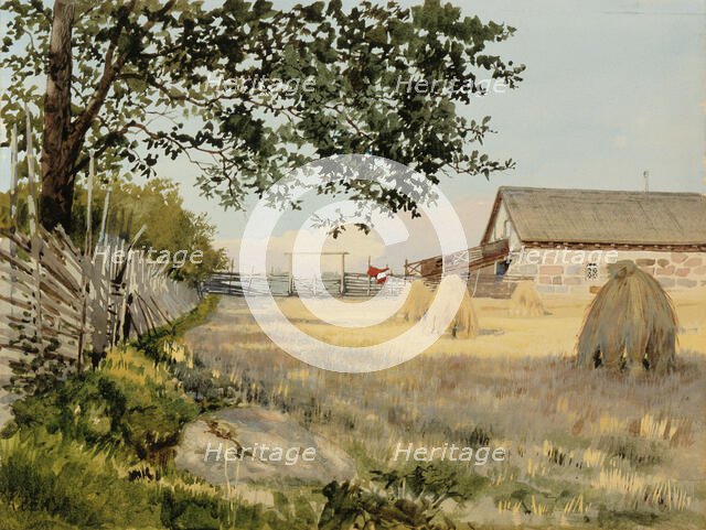 The Finnish Landscape, 1891. Creator: Albert Nikolajevitsch Benois.