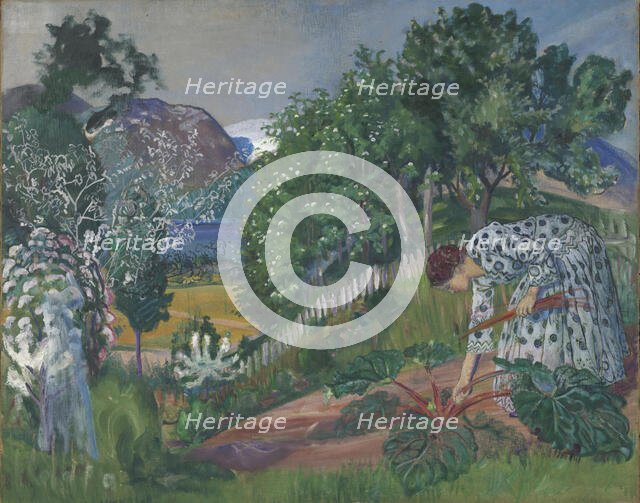 Spring Evening in Jolster, 1926. Creator: Nikolai Johannes Astrup.