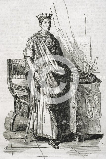 John II of Castile, 1852.  Creator: Unknown.