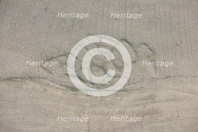 Romano-British enclosed settlement earthwork, Intake, Crosby Garrett Fell, Cumbria, 2014. Creator: Historic England Staff Photographer.