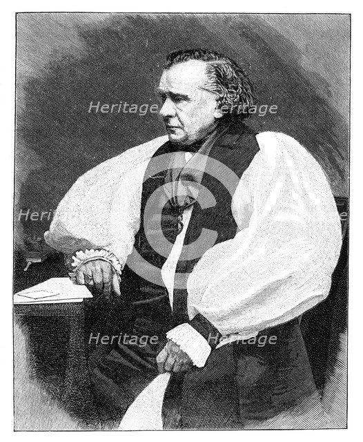 Samuel Wilberforce (1805-1873), Bishop of Winchester. Artist: Unknown