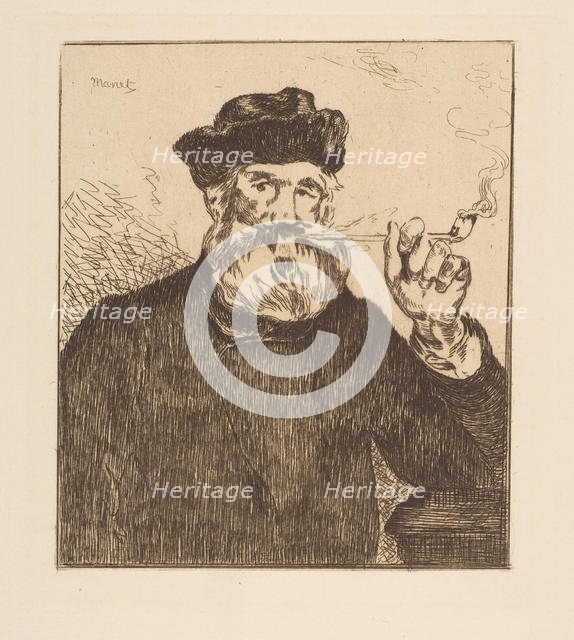 The Smoker. Creator: Edouard Manet.