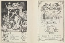 Christenfreude in Lied und Bild, 1855. Creator: Ludwig Richter.