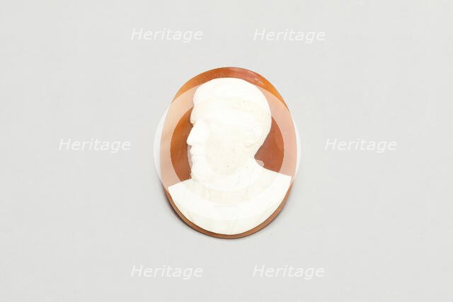 Cameo Portrait of Andrew Jackson, Italy, Mid 19th century. Creator: Unknown.