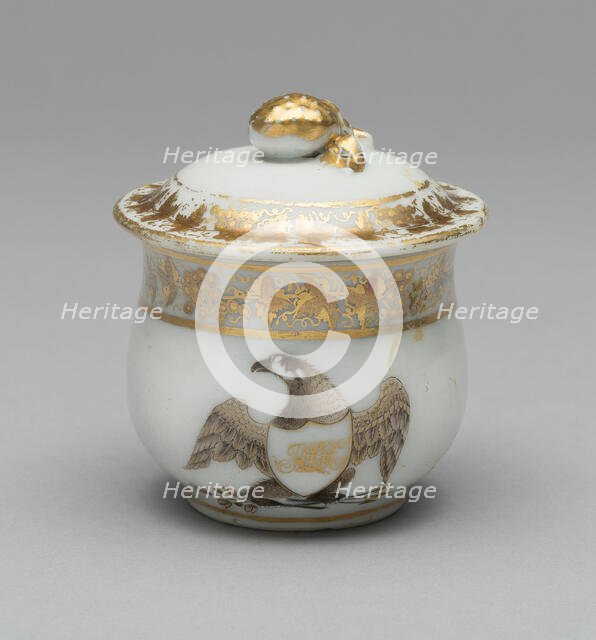 Custard Pot with Cover, 1790/95. Creator: Unknown.