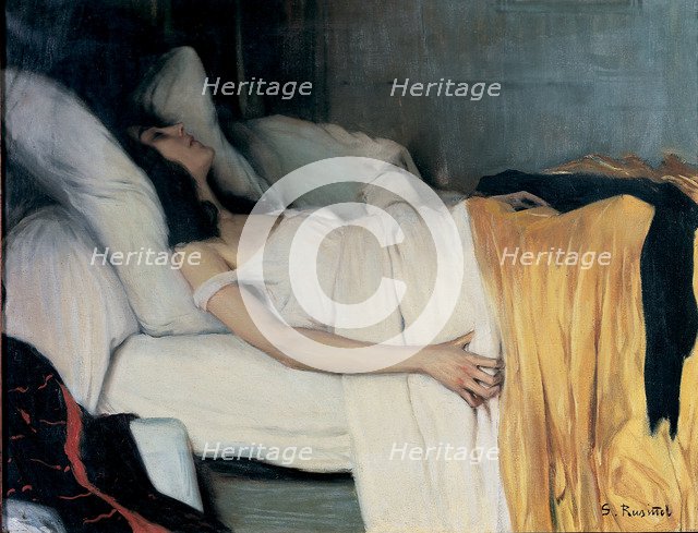 Morphinist (Detail), 1894.