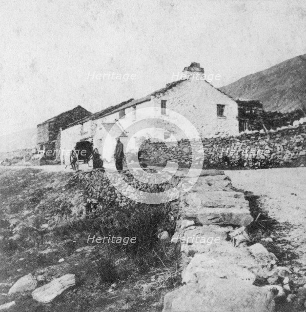 Kirkstone Pass Inn, the Lake District, Westmorland, late 19th or early 20th century. Artist: G Waters