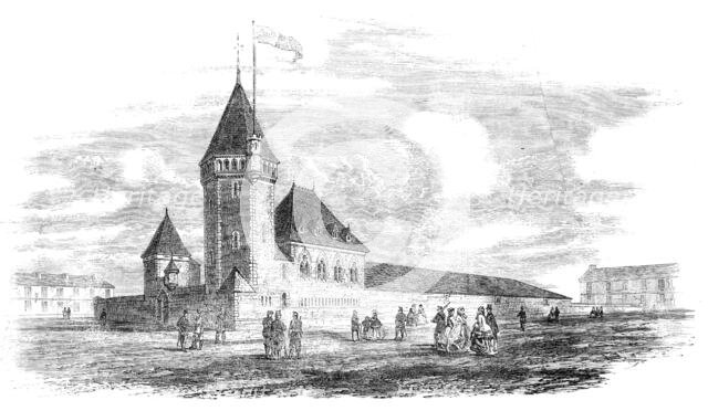 Stockport Volunteer Armoury and Drillground, 1862. Creator: Unknown.