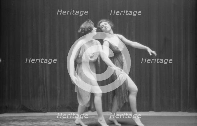 Elsie Dufour dancers, between 1918 and 1920? Creator: Arnold Genthe.