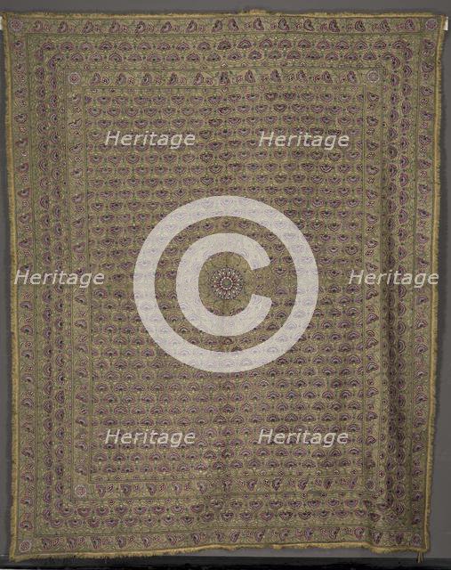 Bed Cover (?), 1800s. Creator: Unknown.