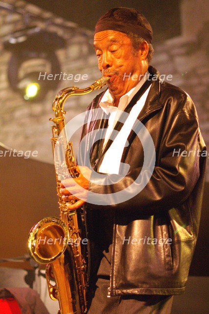 Johnny Griffin, Brecon Jazz Festival, Powys, Wales. Artist: Brian O'Connor