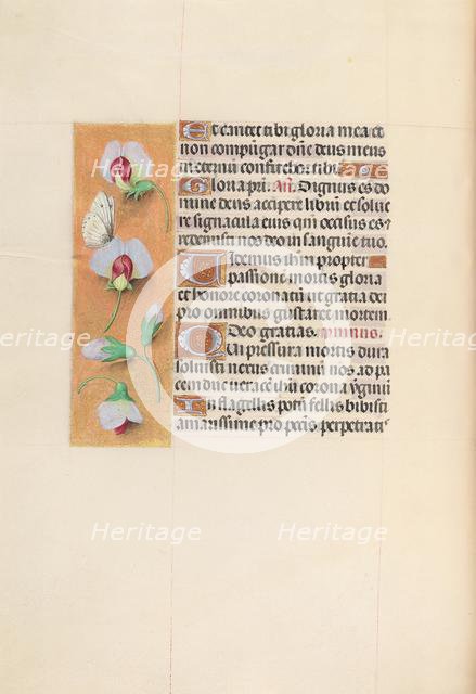 Hours of Queen Isabella the Catholic, Queen of Spain: Fol. 74v, c. 1500. Creator: Master of the First Prayerbook of Maximillian (Flemish, c. 1444-1519); Associates, and.