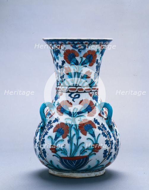 Mosque Lamp, 1585-1595. Creator: Unknown.