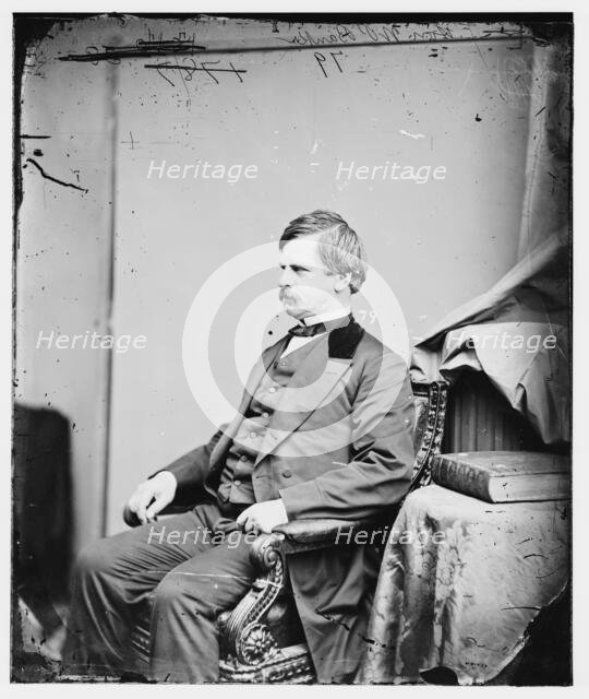 Nathaniel Prentice Banks of Massachusetts, between 1860 and 1875. Creator: Unknown.