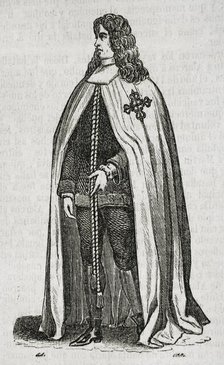 Knight of the Order of Alcántara, 1852. Creator: Unknown.