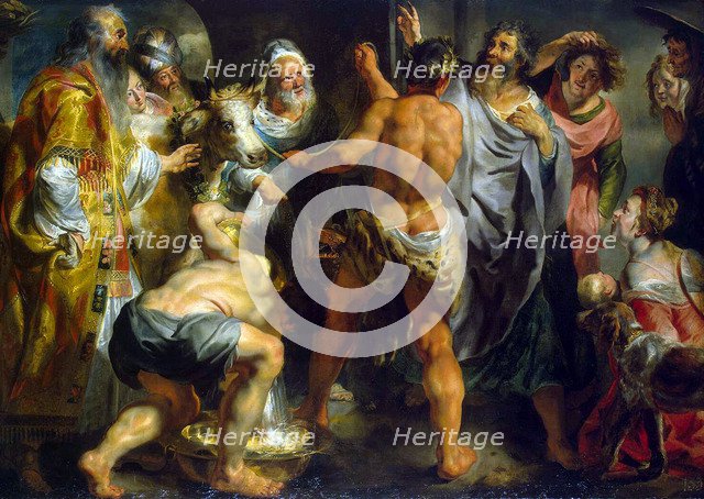 The Apostles Paul and Barnabas in Lystra', c1616-1617. Creator: Jordaens, Jacob (1593-1678).