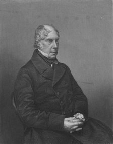 'The Right Honourable The Earl of Aberdeen, K.G.', 1850s. Creator: Daniel John Pound.