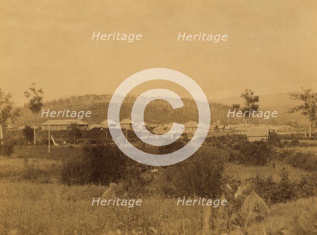 The Settlement of Mikhaylovka, Populated by Convicts Who had Finished Their Prison Term...,1880-1899 Creator: Innokenty Ignatievich Pavlovsky.