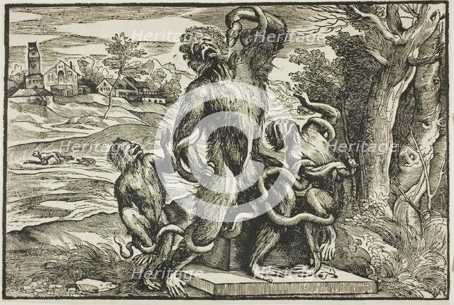 Laöcoon, 1540/45. Creator: Nicolo Boldrini.