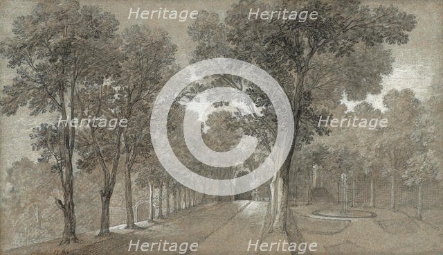 View of the Park at Arcueil, 1744. Creator: Jean-Baptiste Oudry.