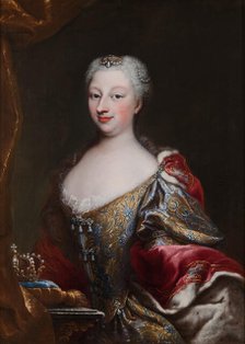 Polyxena of Hesse-Rotenburg (1706-1735), Queen of Sardinia, 1728-1730. Creator: Clementi, Maria Giovanna, (La Clementina) (1692-1761).