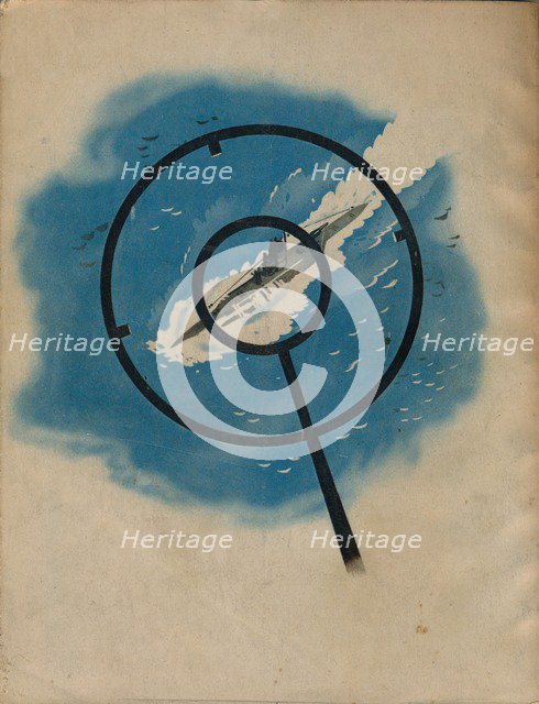 Back cover of Coastal Command, 1943. Artist: Unknown.