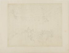 Study for Board Room of the Admiralty, from Microcosm of London, c. 1808. Creator: Augustus Charles Pugin.