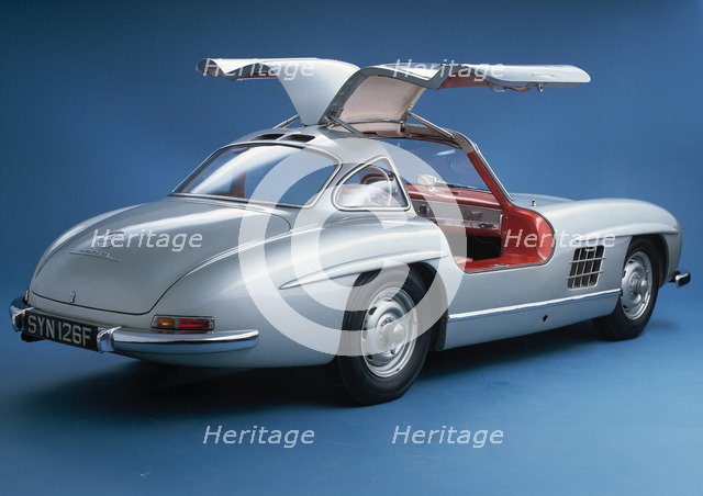 1957 Mercedes Benz 300SL Gullwing. Artist: Unknown.