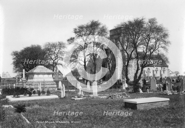 All Saints' Church, Whitstable, Kent, 1890-1910. Creator: Unknown.