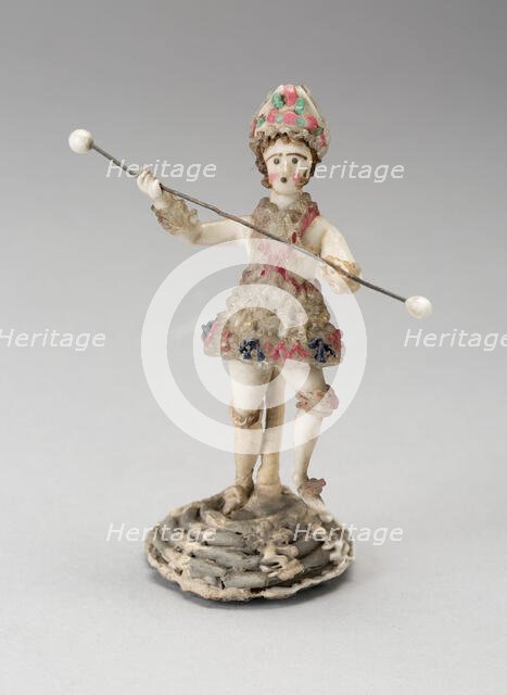 Court Dancer, France, 1700/50. Creator: Verres de Nevers.