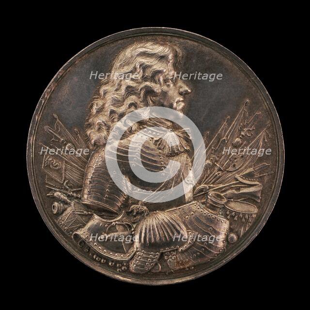 The Great Elector (?), or Don Johann of Austria (?) [obverse], 1676. Creator: Christoph Sucro.