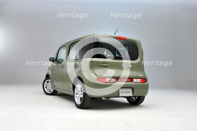 Nissan Cube 2008. Artist: Simon Clay.