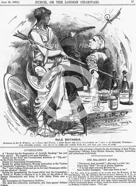 'Rule Britannia', 1882. Artist: Unknown