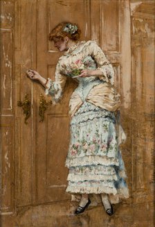 Portrait of a Woman, 1881. Creator: Paul Merwart.