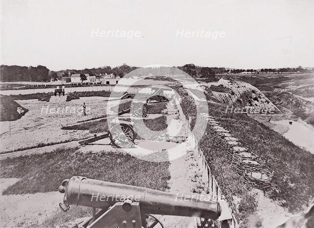 Cannon, 1861-65. Creator: Andrew Joseph Russell.