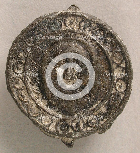 Badge with Head of Christ, British, 14th-15th century. Creator: Unknown.