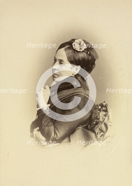 Portrait of Countess Sophia Andreevna Tolstaya (1844-1919), c. 1874.