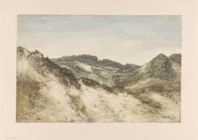 Duin landscape at Zorgvliet, 1880. Creator: Johannes Gysbert Vogel.