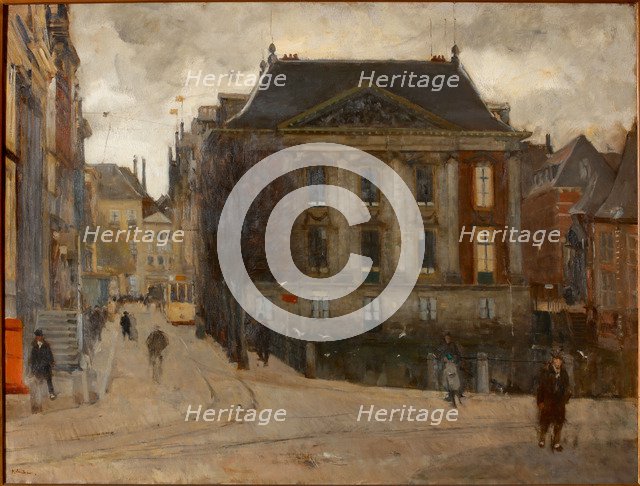 View of the Mauritshuis in The Hague.