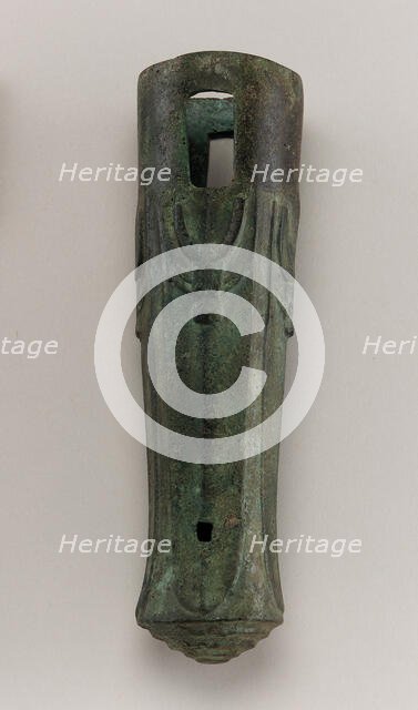 Chariot fitting: arch cap, Zhou dynasty, 1050-221 BCE. Creator: Unknown.