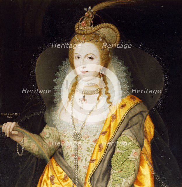 Portrait of Queen Elizabeth I, 1774. Artist: Biagio Rebecca.