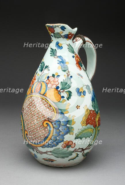Cider Jug, Rouen, c. 1760. Creator: Unknown.
